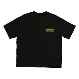 90S NICETIES HORROR SHOW TEE IN BLACK