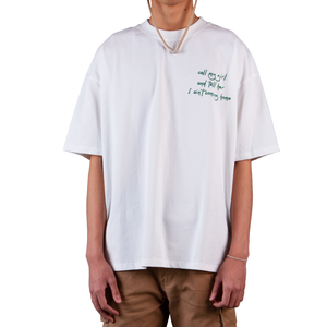 SATURDAY BOYS TEE IN WHITE