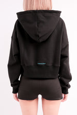 Load image into Gallery viewer, CHERRY DISCOTHEQUE - FLASHDANCE CROP HOODIE
