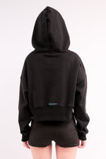 Load image into Gallery viewer, CHERRY DISCOTHEQUE - FLASHDANCE CROP HOODIE
