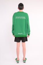 Load image into Gallery viewer, CHERRY DISCOTHEQUE - TOO SAINT SWEATER IN EMERALD GREEN
