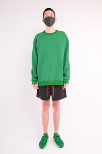 CHERRY DISCOTHEQUE - TOO SAINT SWEATER IN EMERALD GREEN