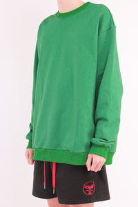 CHERRY DISCOTHEQUE - TOO SAINT SWEATER IN EMERALD GREEN