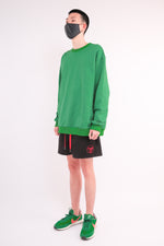 Load image into Gallery viewer, CHERRY DISCOTHEQUE - TOO SAINT SWEATER IN EMERALD GREEN
