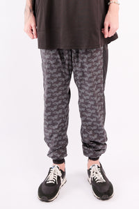 CHERRY DISCOTHEQUE - MULTI LOGO PRINT SWEATPANTS