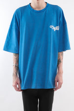 Load image into Gallery viewer, CHERRY DISCOTHEQUE - BIG BOY CUT NASA TEE IN COBALT BLUE
