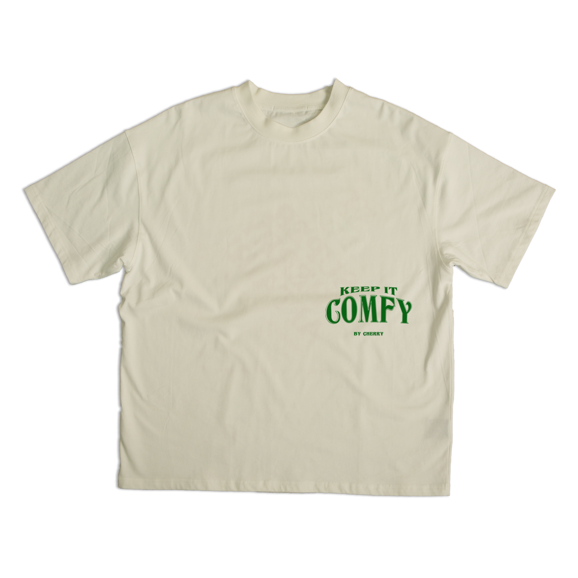 KEEP IT COMFY VOL.2 TEE IN CREAM