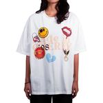 Load image into Gallery viewer, MADE IN CHERRY TEE IN WHITE
