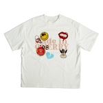 Load image into Gallery viewer, MADE IN CHERRY TEE IN WHITE
