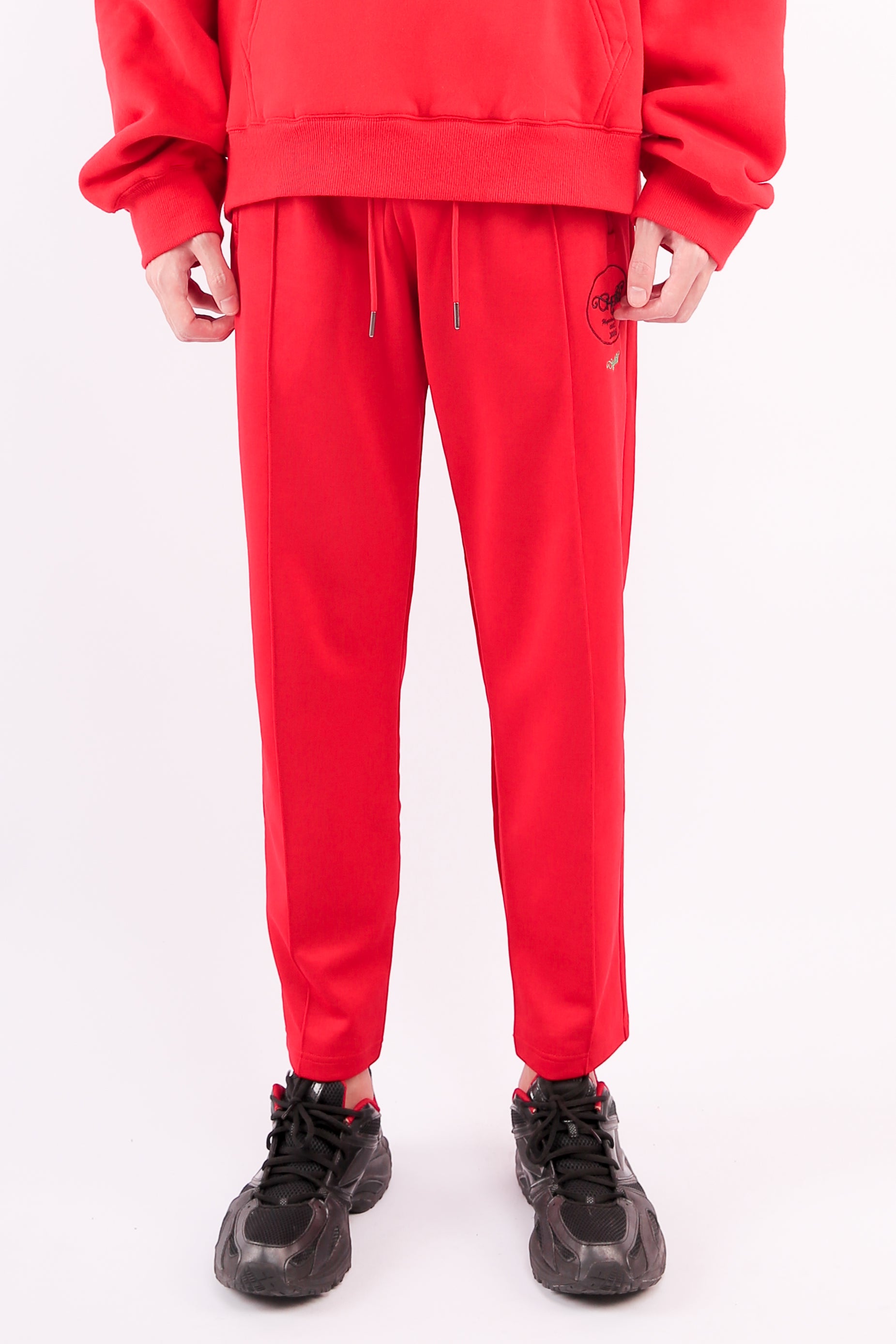 CHERRY DISCOTHEQUE - JOGGER PANTS IN RED