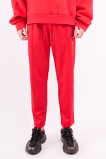 Load image into Gallery viewer, CHERRY DISCOTHEQUE - JOGGER PANTS IN RED
