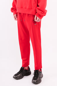 CHERRY DISCOTHEQUE - JOGGER PANTS IN RED