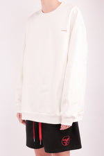 Load image into Gallery viewer, CHERRY DISCOTHEQUE - VIRGIN IA SWEATER IN OFF WHITE
