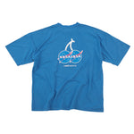 Load image into Gallery viewer, CHERRY DISCOTHEQUE - BIG BOY CUT NASA TEE IN COBALT BLUE
