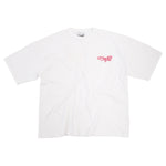 Load image into Gallery viewer, CHERRY DISCOTHEQUE - BIG BOY CUT BASIC LOGO T-SHIRT IN IVORY WHITE
